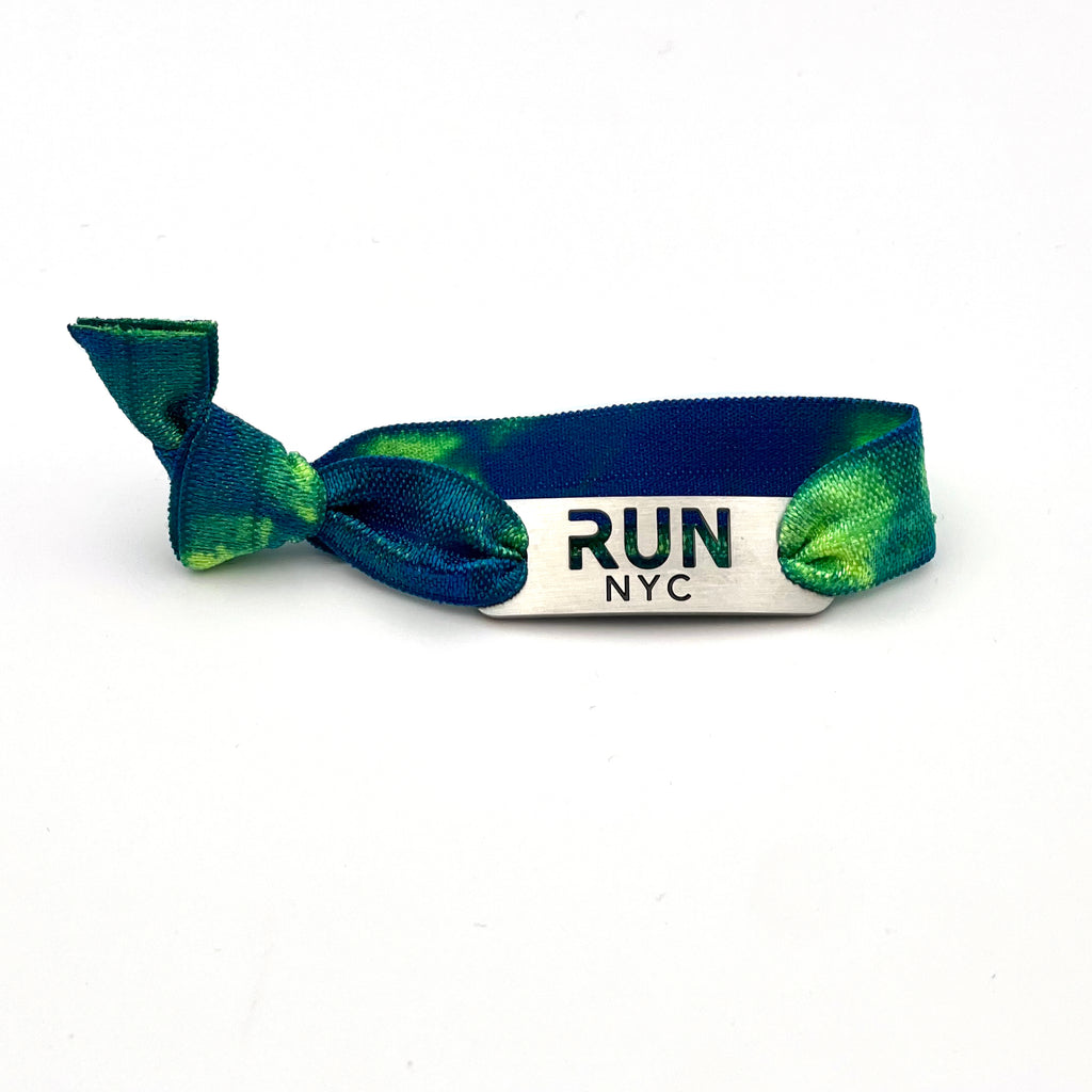 RUN NYC - New York City Tie Stretchy Running Bracelet