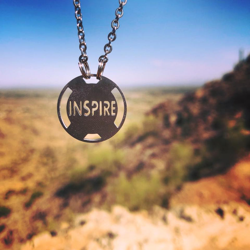 Inspire Stainless Steel Inspirational Necklace
