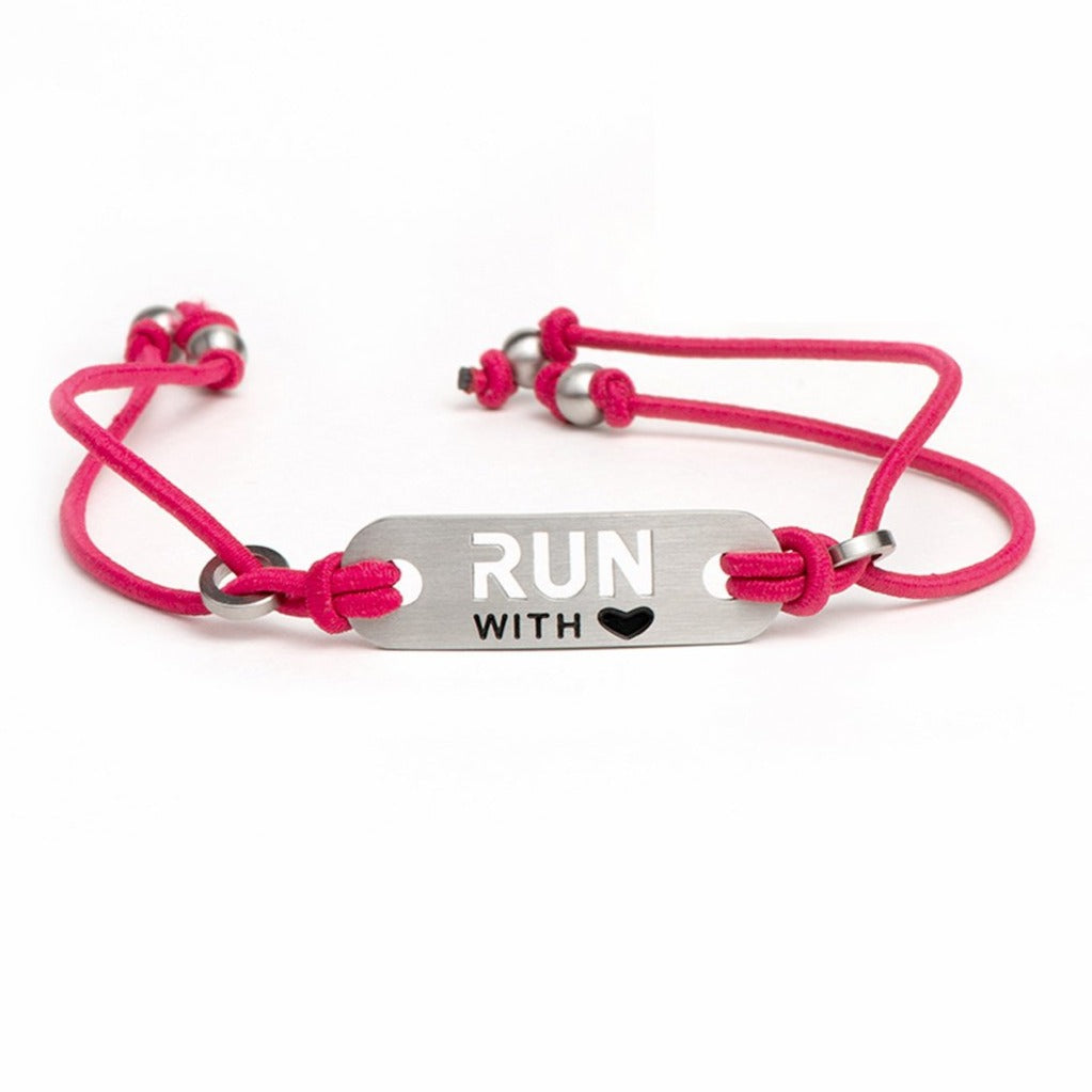 run with heart running bracelet