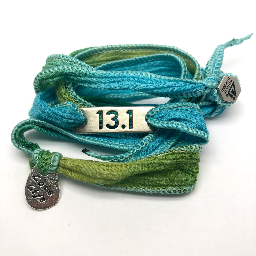 ATHLETE INSPIRED ® 13.1 Half Marathon Wrap Running Bracelet