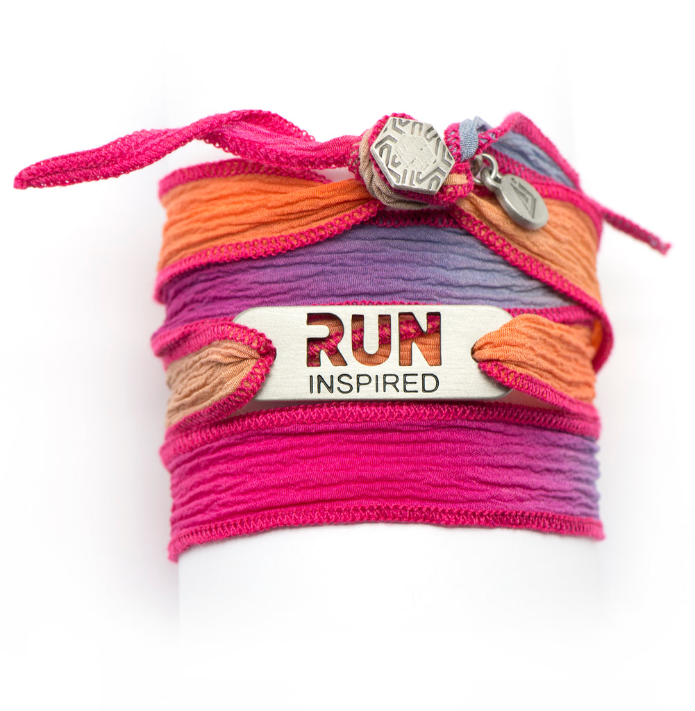 RUN Inspired Wrap Running Bracelet