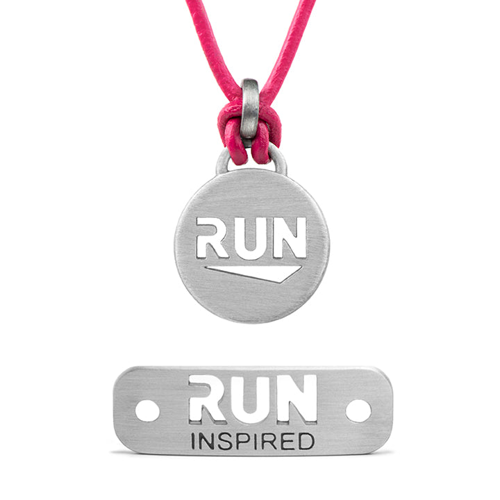 ATHLETE INSPIRED Run Bundle - Run Necklace and RUN Inspired Shoe Tag