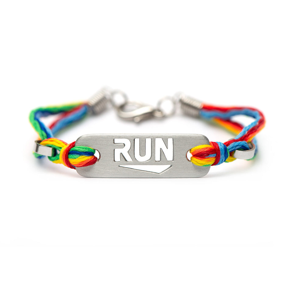 RUN Pride - Rainbow Running Bracelet