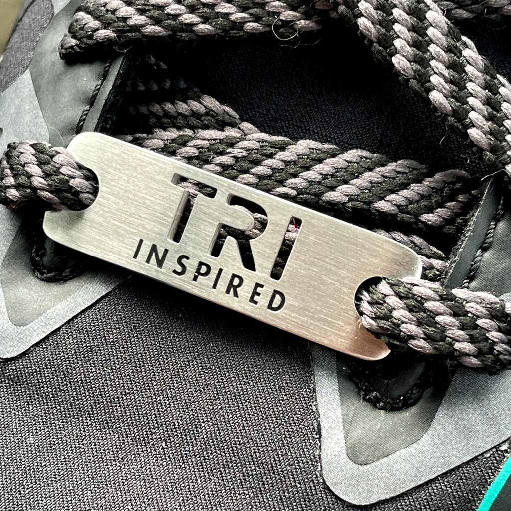 TRI Inspired Shoe Tag, Tri Inspired Shoe Charm