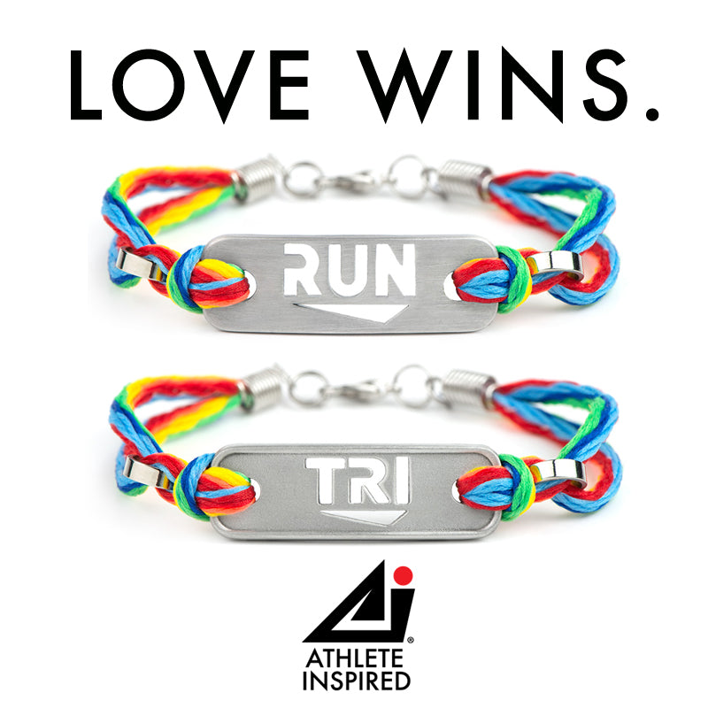 RUN Pride - Rainbow Running Bracelet