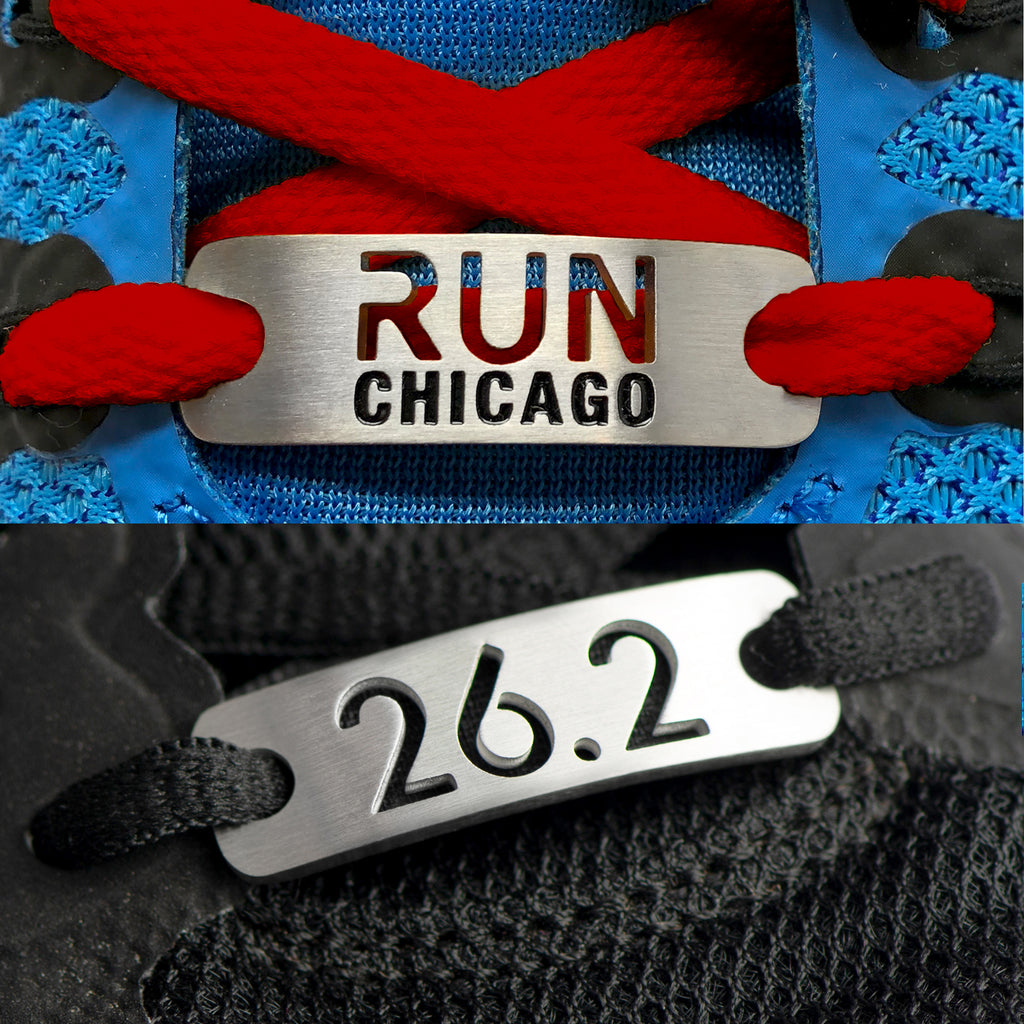 RUN CHICAGO & 26.2 Shoe Tag Bundle