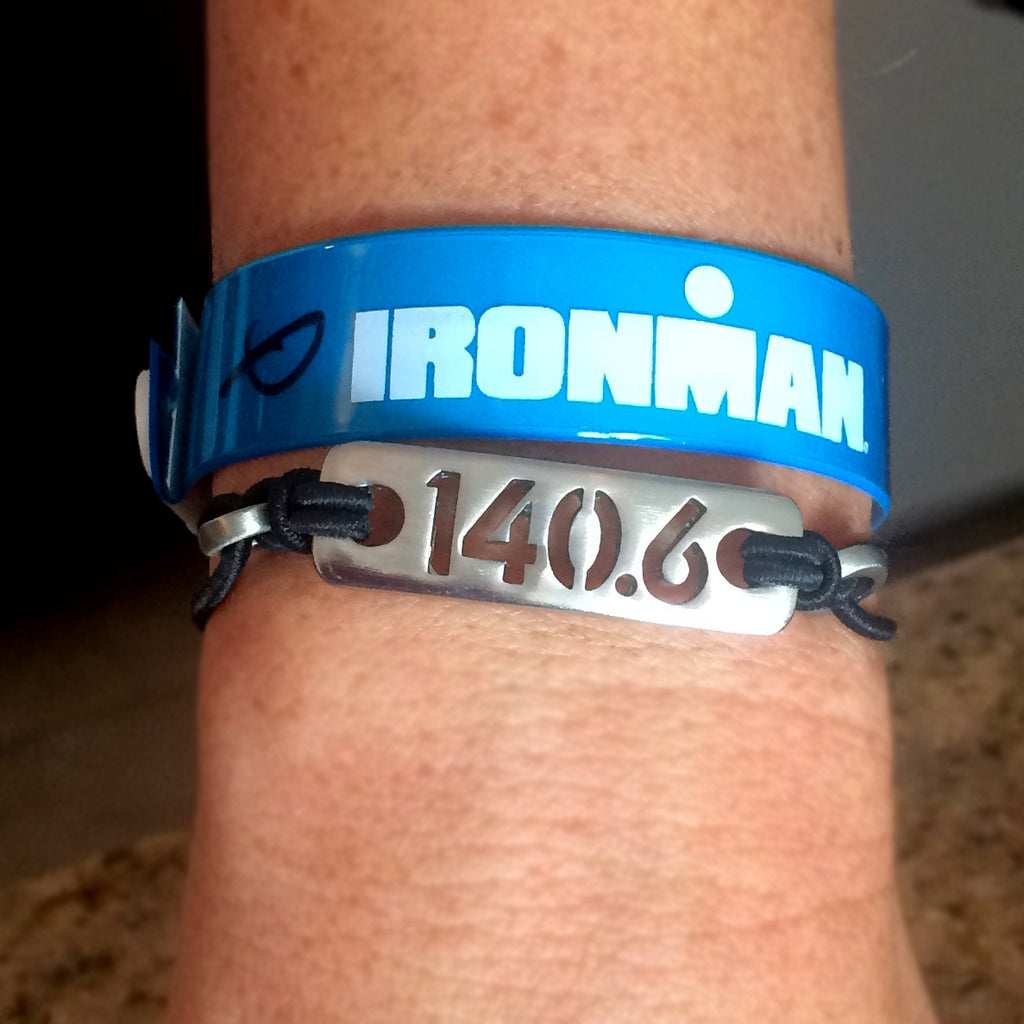 140.6 Ironman Triathlon Bracelet - ATHLETE INSPIRED Triathlon jewelry