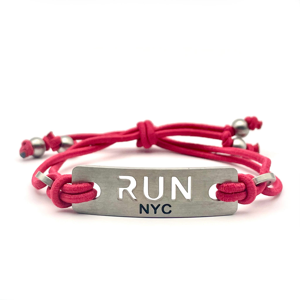 Run New York City Adjustable Bracelet, NYC gift, New York City Marathon Gift