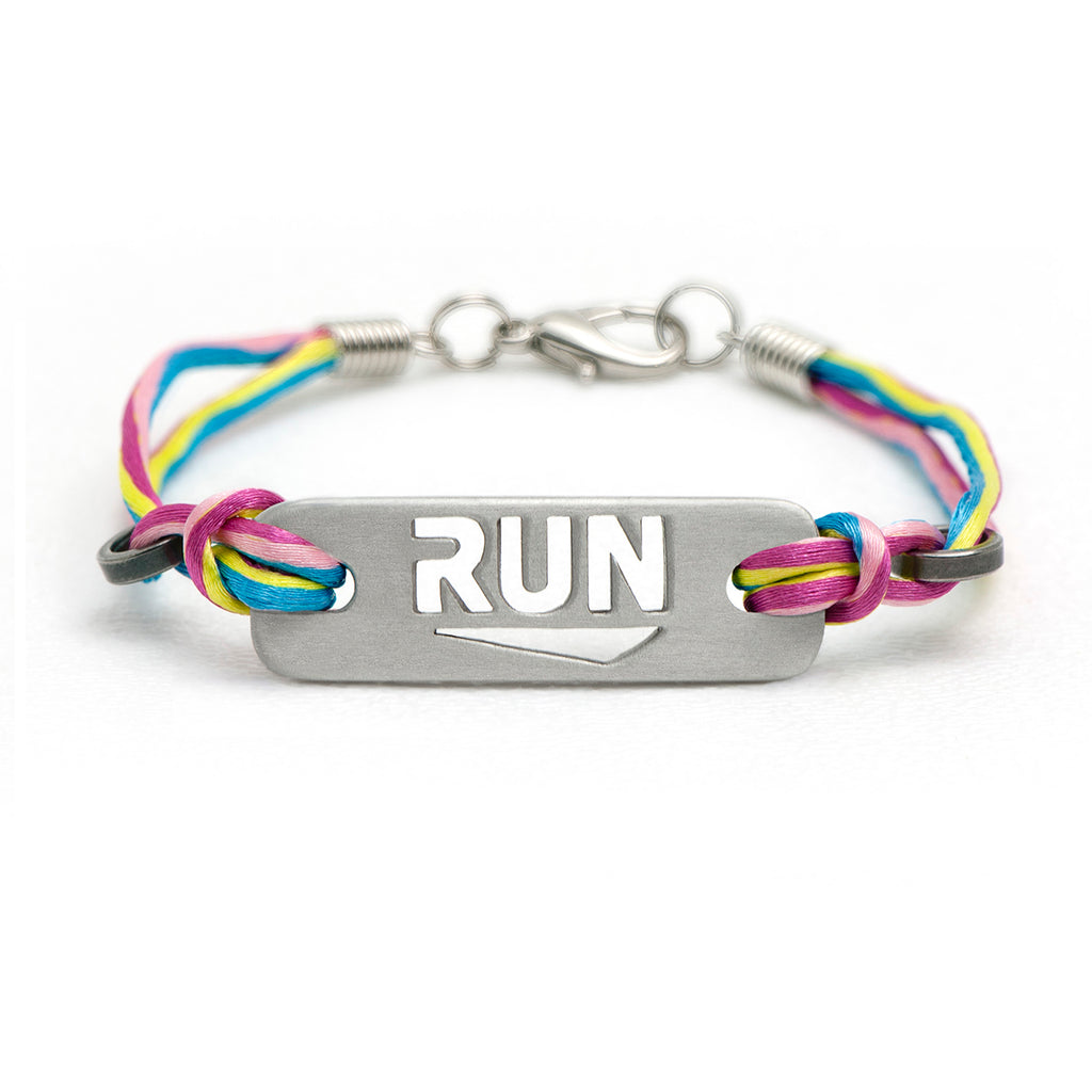 RUN Multicolored Bracelet - ATHLETE INSPIRED Running Bracelet, running jewelry
