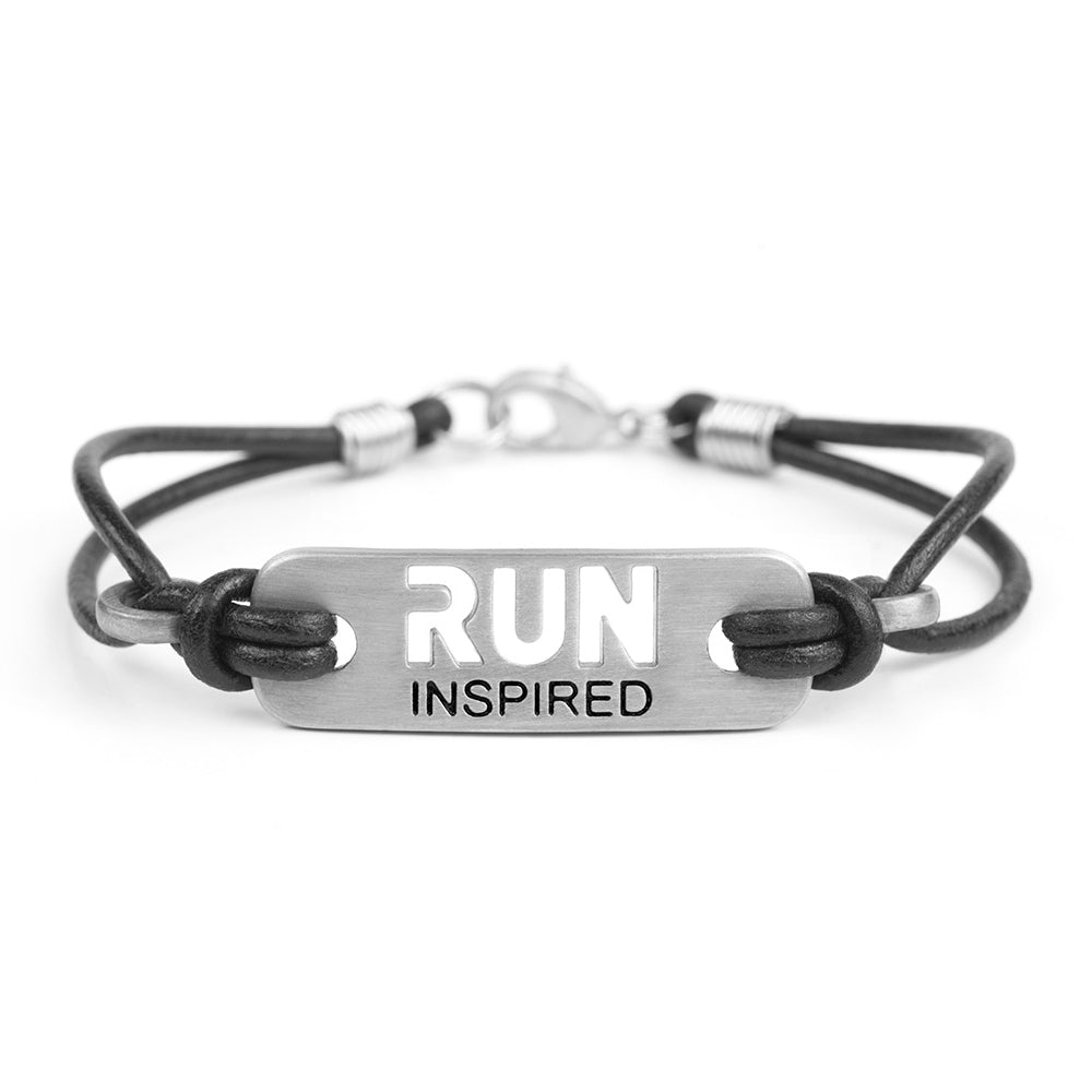 Leather running bracelet 2025