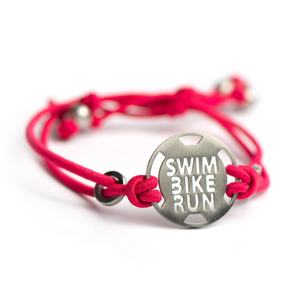 Swim Bike Run Adjustable Stretch Bracelet, SBR Adjustable Bracelet,  Triatlon Gift, Triathlon Bracelet
