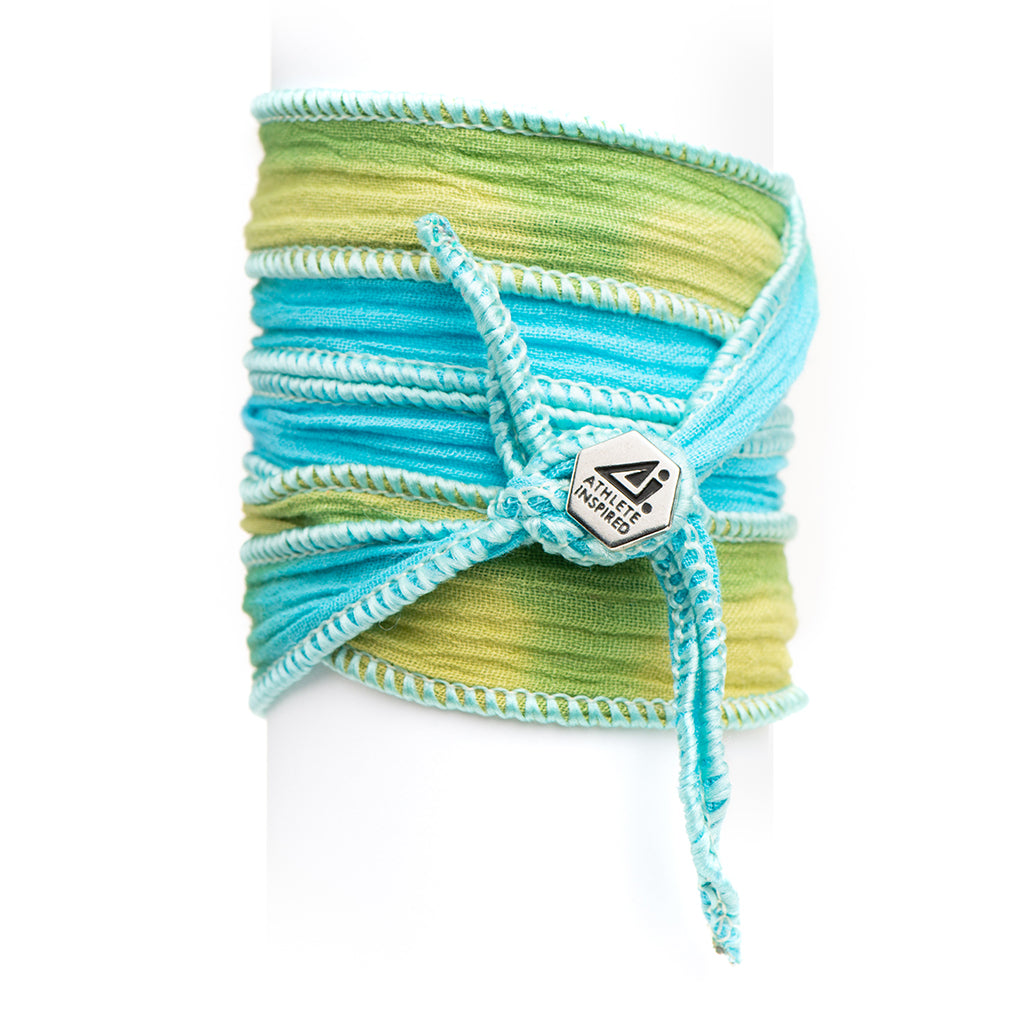 ATHLETE INSPIRED ® original Blended Button Wrap Bracelet