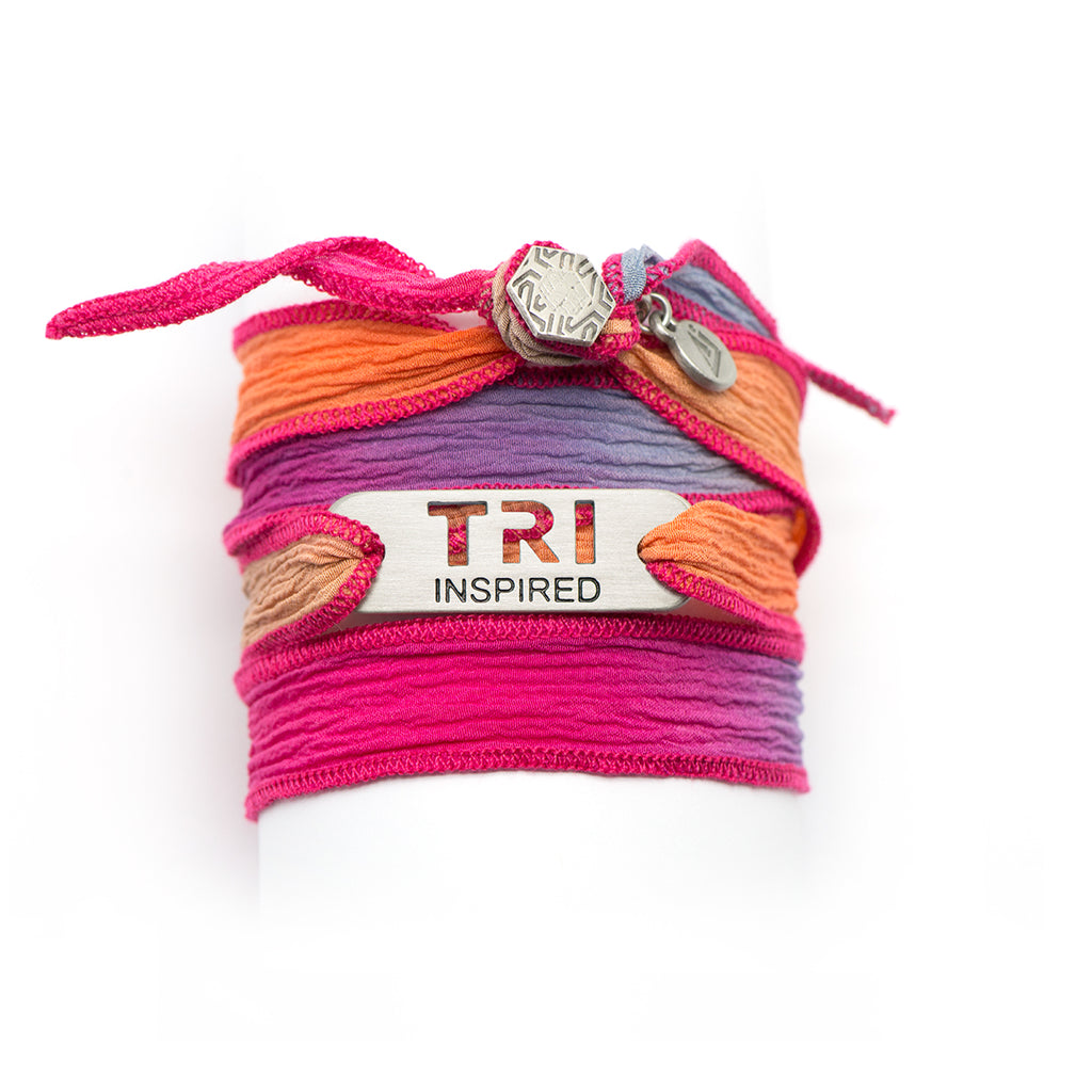 TRI Inspired Wrap Triathlon Bracelet