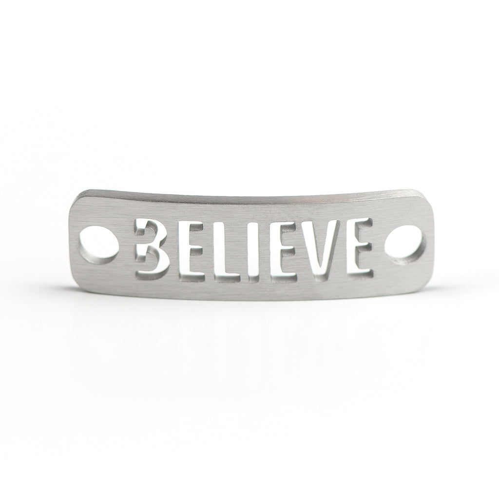 BELIEVE-COURAGE-BREATHE-STRENGTH Shoe Tag