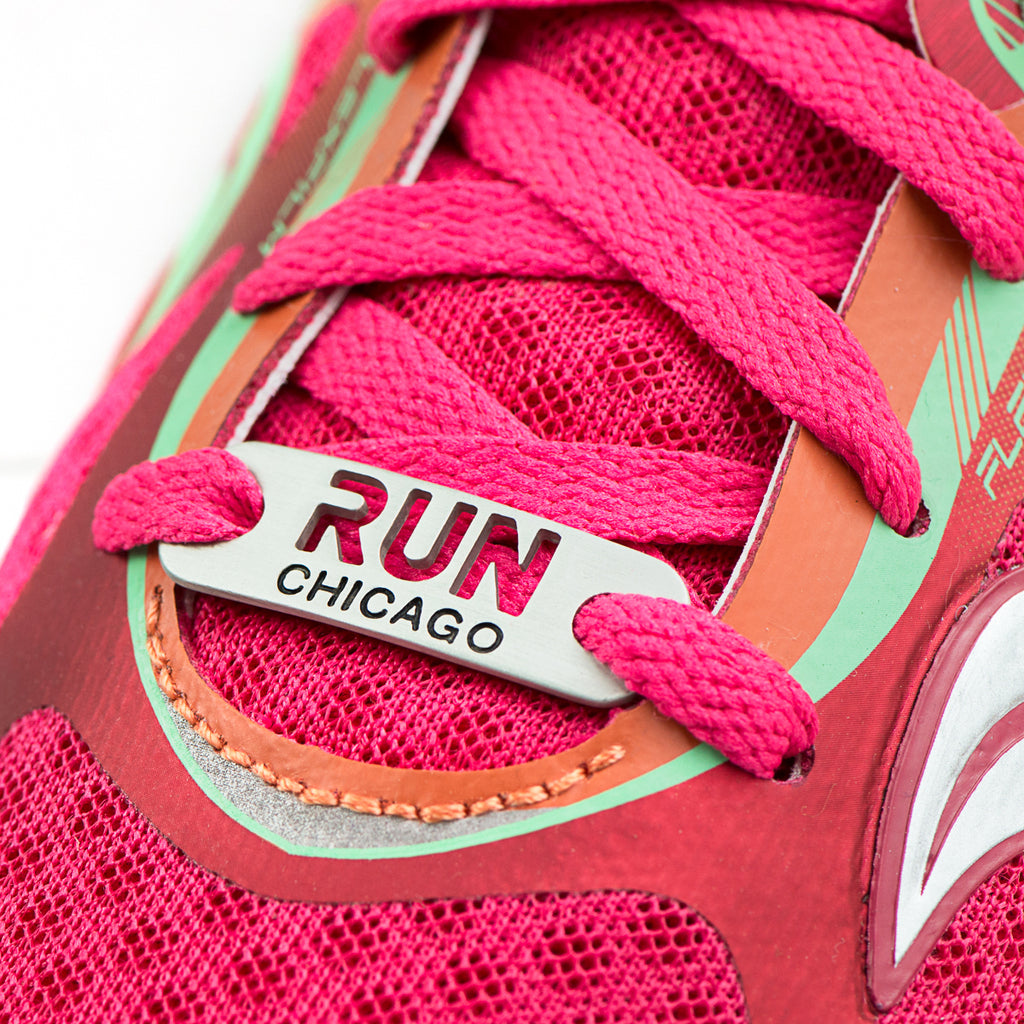 RUN CHICAGO Shoe Tag