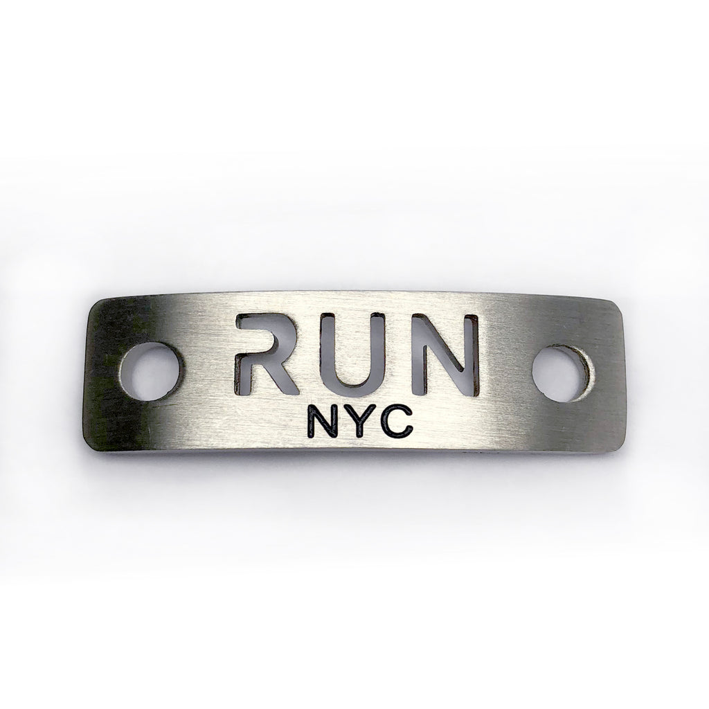 Run New York City Shoe Tag, NYC gift, New York City Marathon Gift