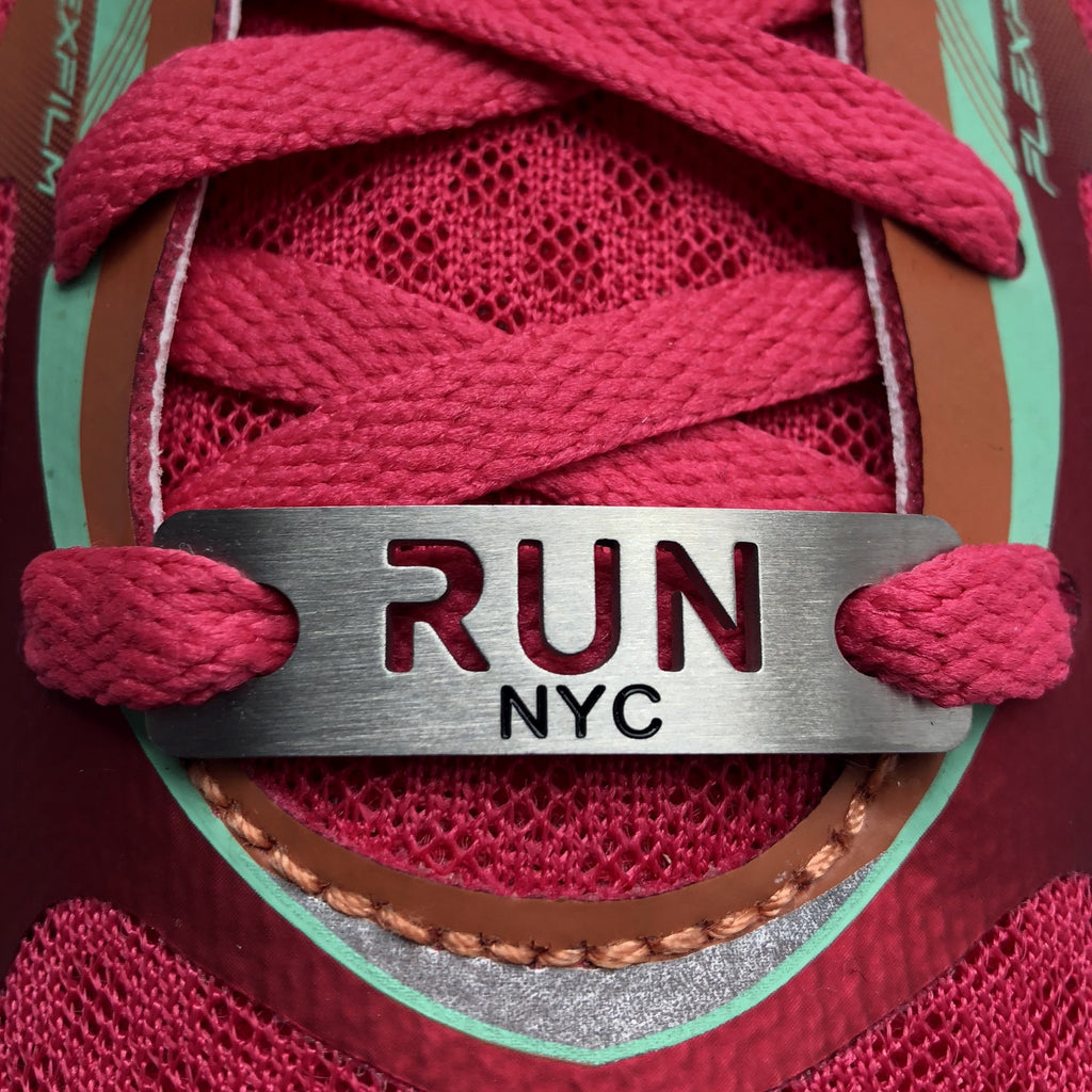 Run NYC Shoe Tag, Run New York City  Shoe Tag Gift