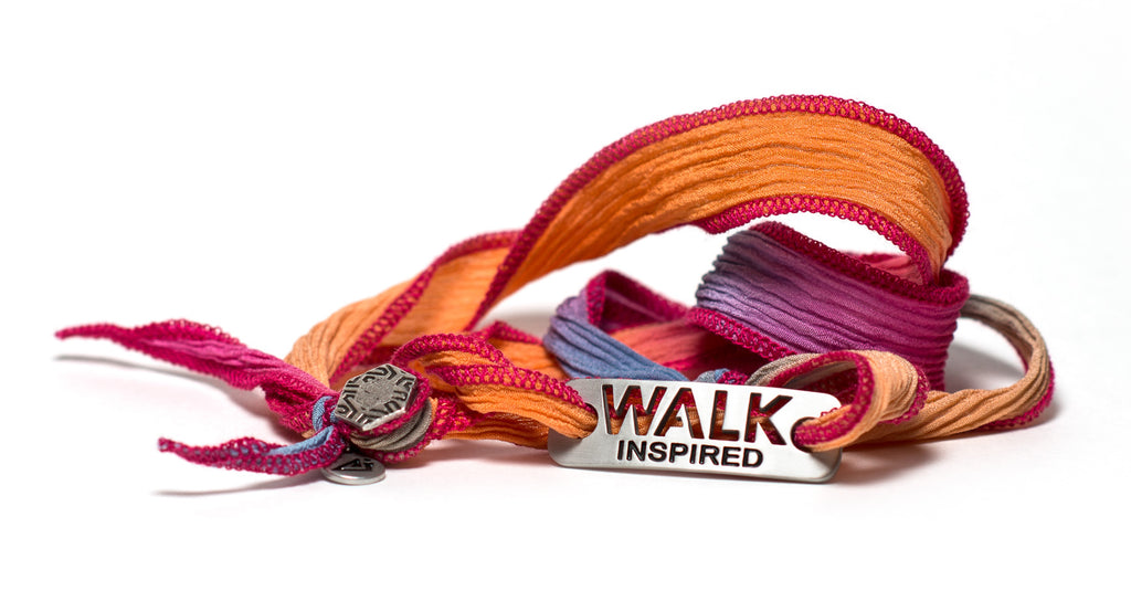 WALK Inspired Wrap Walking Bracelet